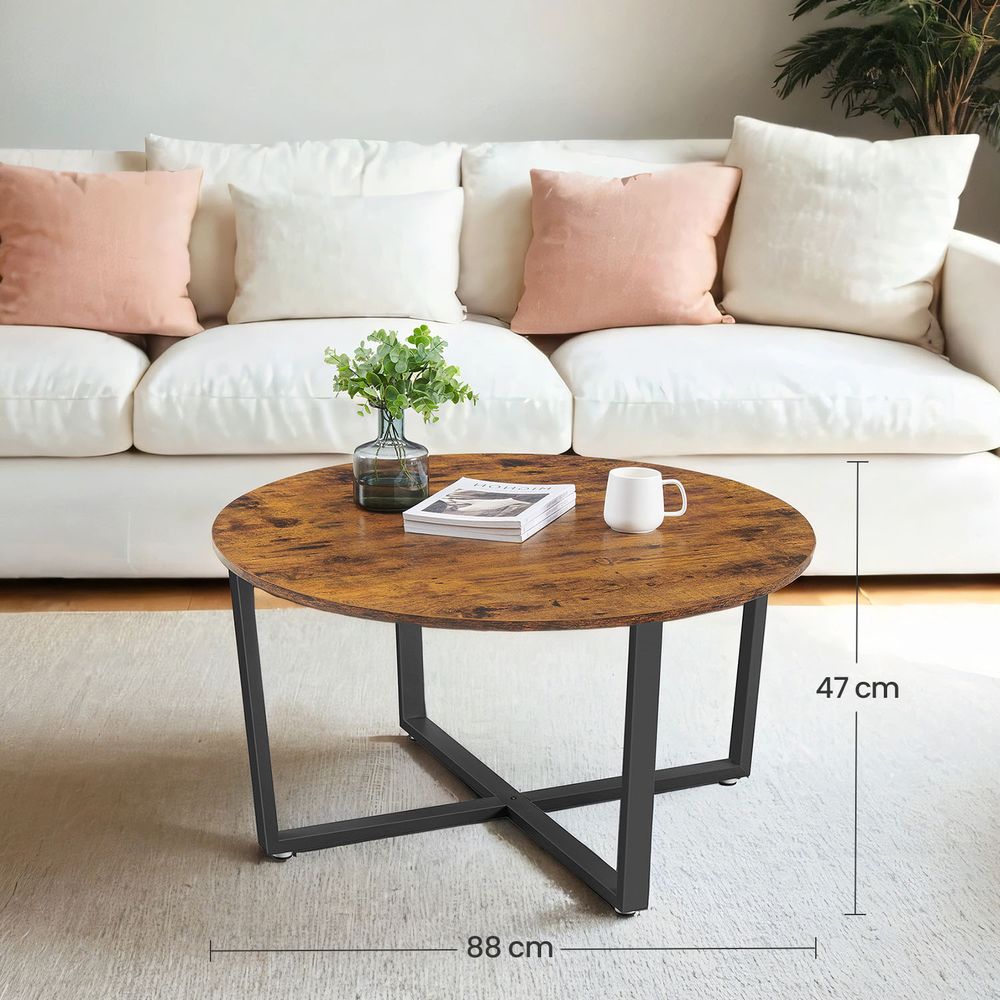 Ronde Salontafel – Stijlvolle Tafel voor de Woonkamer