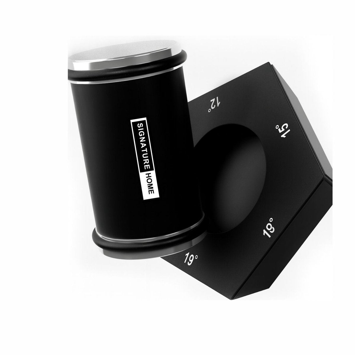 Professionele Messenslijper – Rollende Messenslijper - Aanzetstaal - Magnetisch – Voor Keukenmessen – Premium Zwart Design