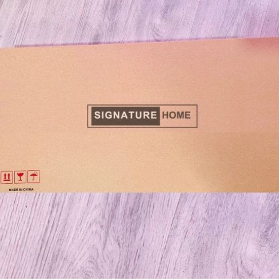 Signature Home kapstok met schoenenbank – garderoberek met 16 haken – kledingrek – halmeubel met lades van non-woven stof – garderobe met bank – voor woonkamer en hal – bruin – zwart – 40 × 106 × 180 cm