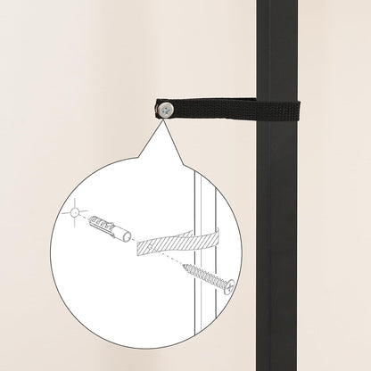 Signature Home Kapstok met Schoenenrek – 5-Laags Schoenenrek met Verstelbare Metalen Roosterplanken – Industriële Garderobe met Schoenenopslag – Stevig en Ruimtebesparend Opbergrek voor Hal, Entree en Slaapkamer – Vintage Bruin