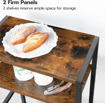 Signature Home Wijnrek voor 16 Flessen – Vrijstaand Flessenrek met Tafelblad en Wijnglashouder – Metalen Wijnflessenhouder & Flessenorganizer – Wijnrek voor Keuken, Bar, Eetkamer en Restaurant