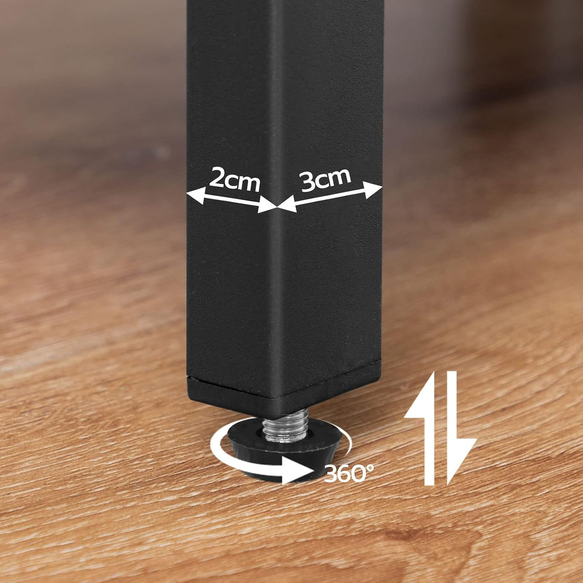 Signature Home Bijzettafel met Oplaadstation – Smalle Banktafel met 2 Laden, USB-Poort & Stopcontact – Nachtkastje voor Kleine Ruimtes – Stevig en Stabiel – Woonkamer & Slaapkamer – Donkerbruin