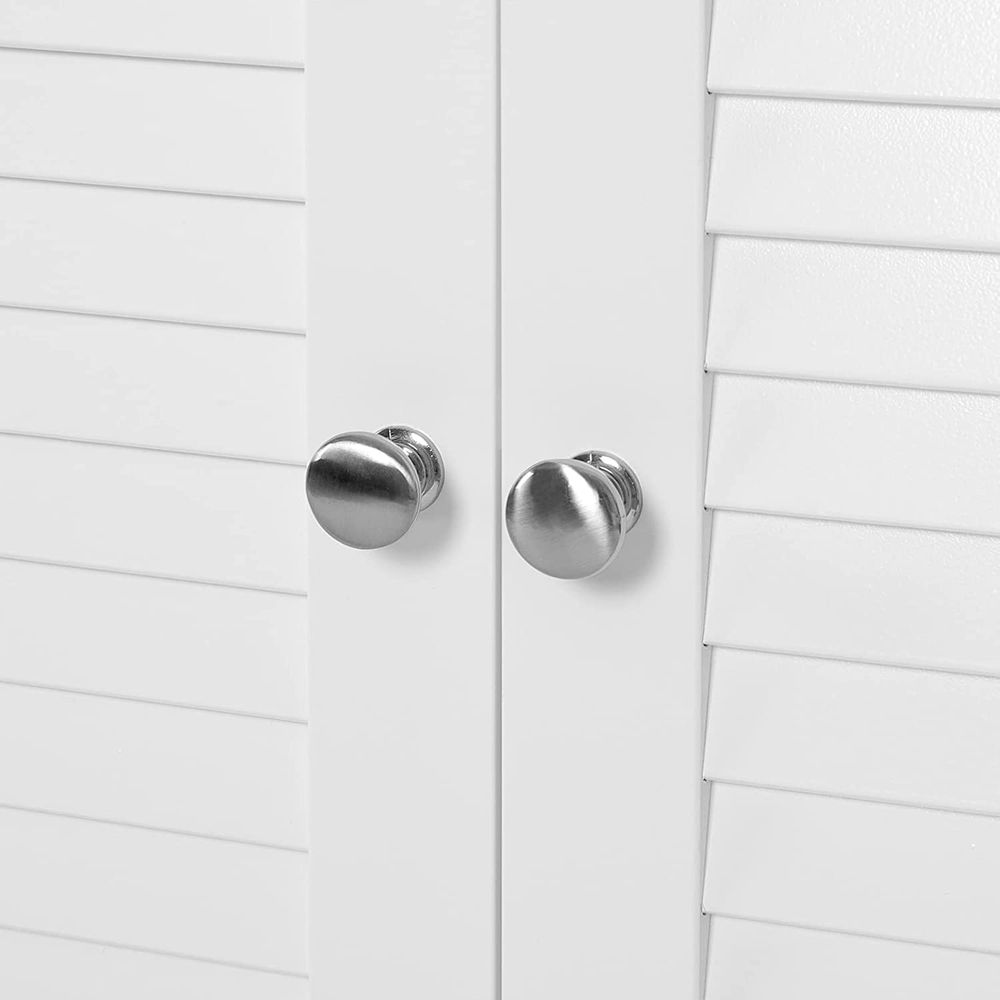 Badkamer Opbergkast met Open Compartiment – Stijlvol en Ruimtebesparend-Praktisch & Modern