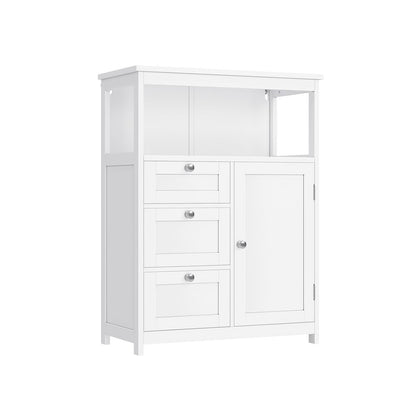 Moderne Badkamerkast met 3 Lades 30x60x80 cm – Ruim en Praktisch Badkamermeubel