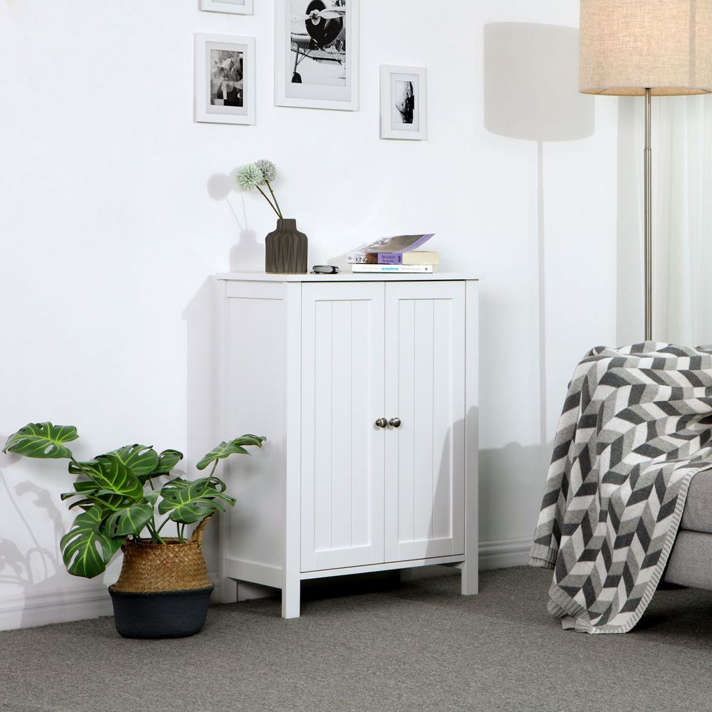 Minimalistische Badkamerkast met Dubbele Deuren voor Moderne Badkamers|Strak en Modern Ontwerp|Praktische en Stijlvolle Opbergruimte