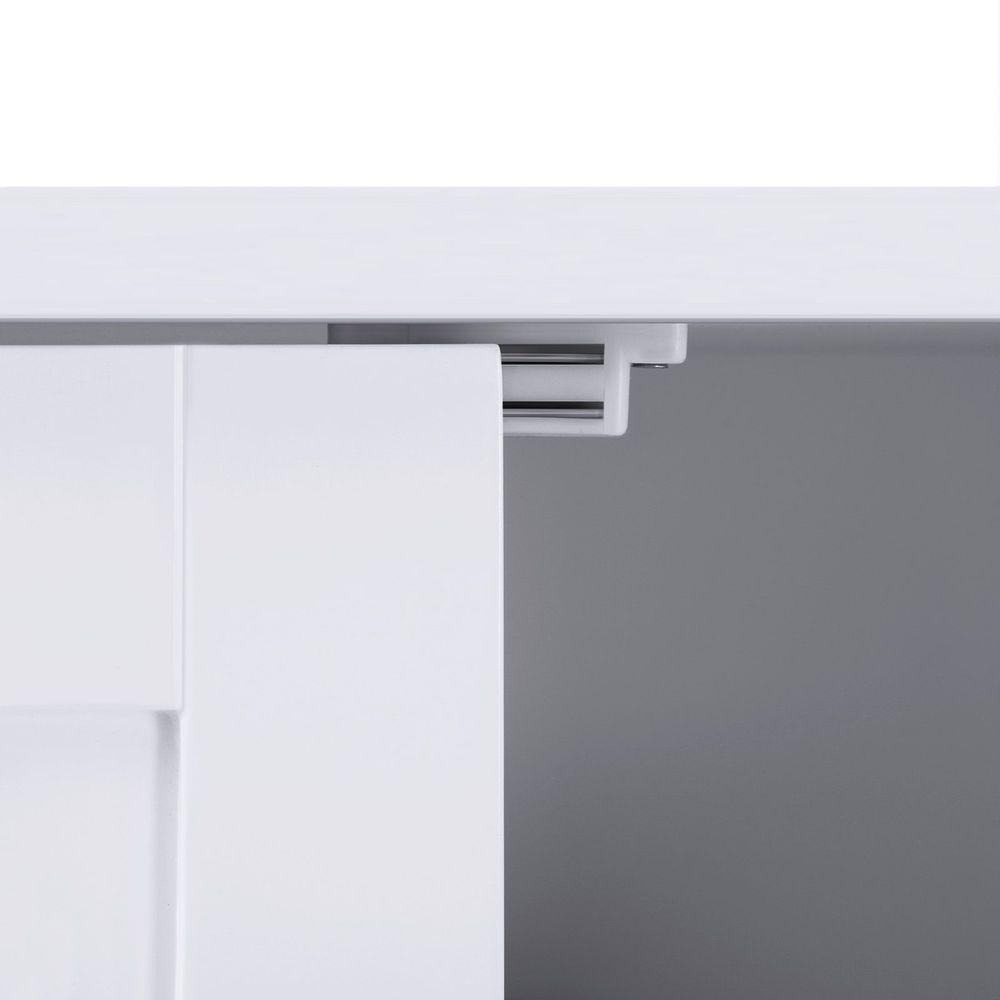 Minimalistische Badkamerkast met Dubbele Deuren voor Moderne Badkamers|Strak en Modern Ontwerp|Praktische en Stijlvolle Opbergruimte
