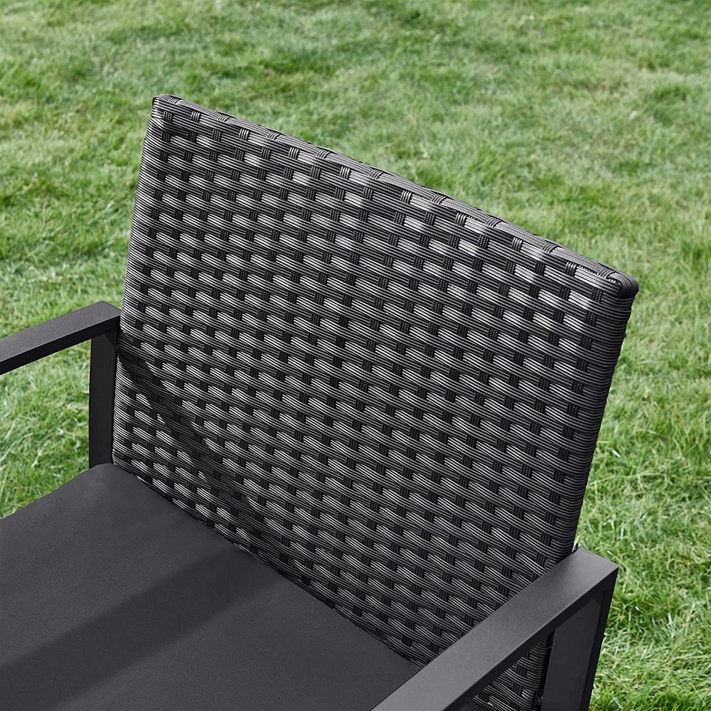 Signature Home Balkon Stoelen met Tafel – Compacte Balkonset voor Terras en Balkon-Praktisch en Comfortabel voor Dagelijks Gebruik