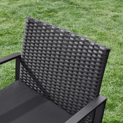 Signature Home Balkon Stoelen met Tafel – Compacte Balkonset voor Terras en Balkon-Praktisch en Comfortabel voor Dagelijks Gebruik