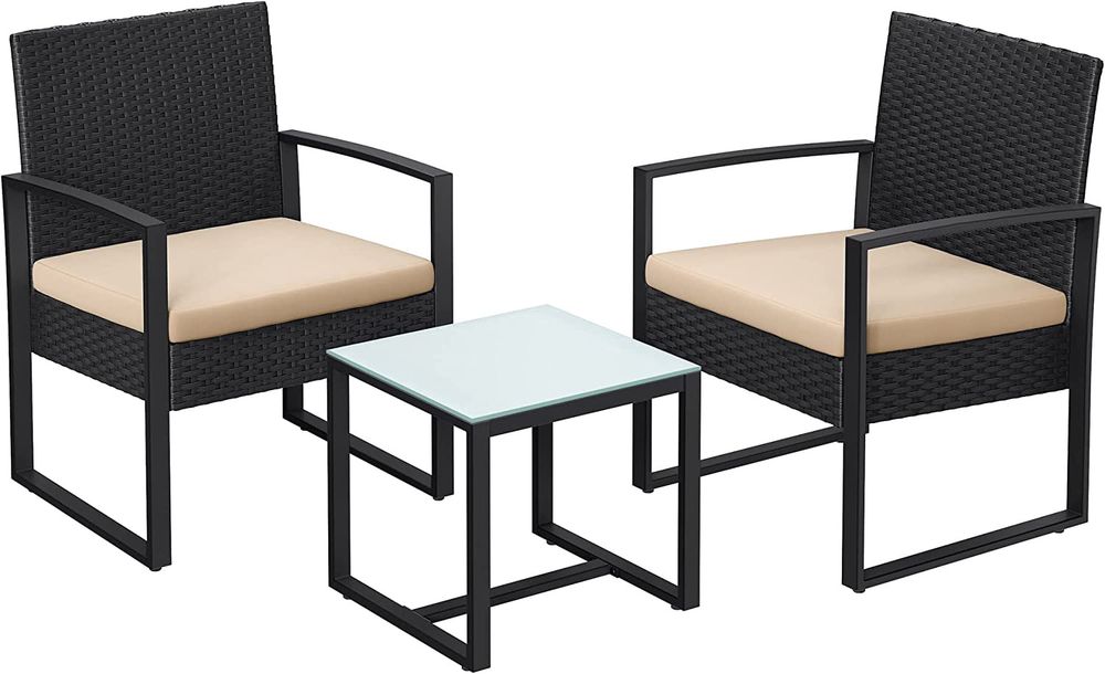 Signature Home Polyrattan Lounge Tuinset – Luxe Buitenmeubelen met Hoog Comfort-Ideaal voor Tuin, Balkon en Terras