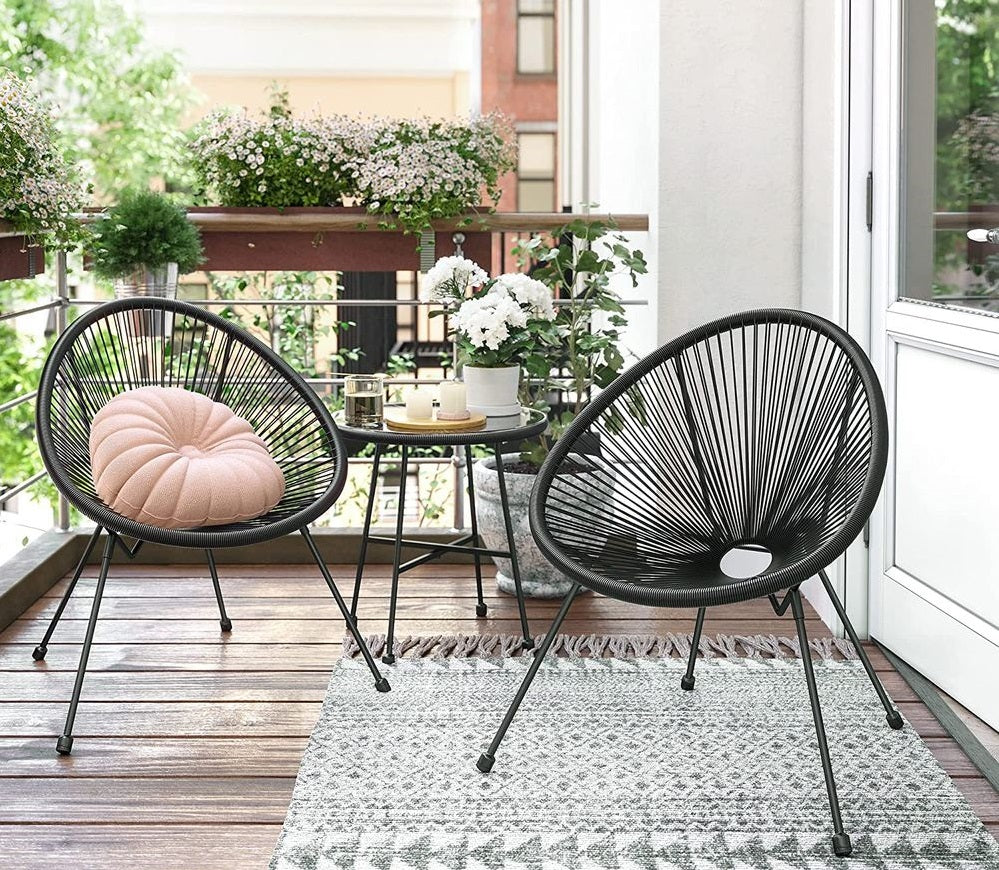 Signature Home Moderne Tuinstoelen met Tafel – Perfecte Tuinmeubel Sets