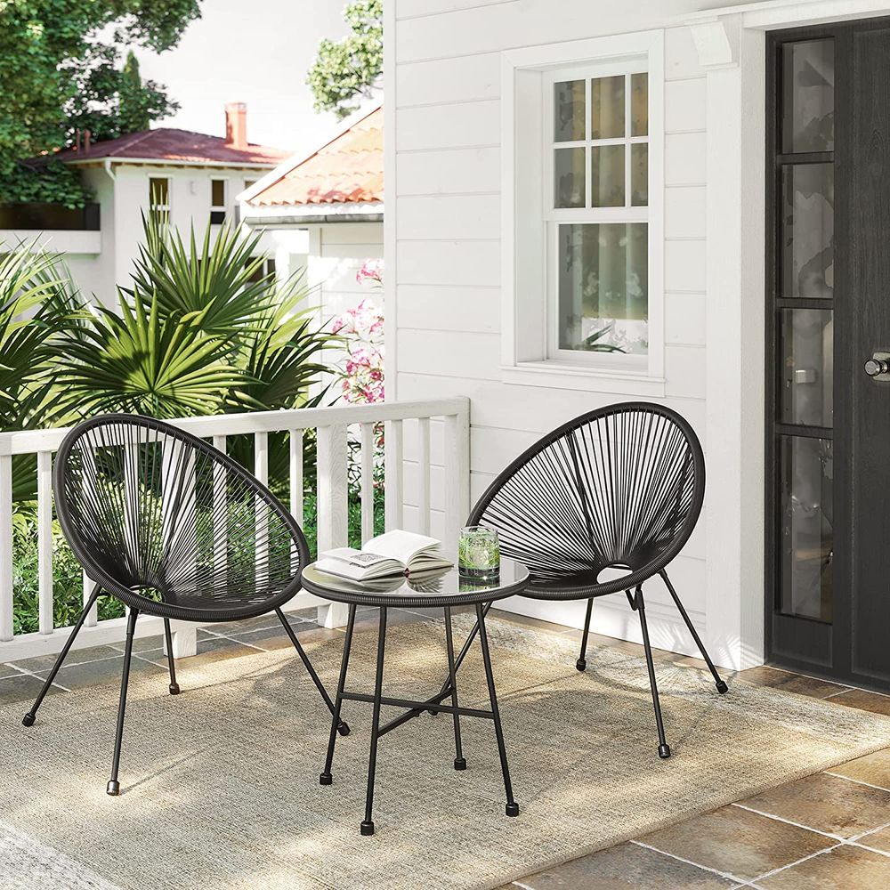 Signature Home Moderne Tuinstoelen met Tafel – Perfecte Tuinmeubel Sets