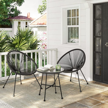 Signature Home Moderne Tuinstoelen met Tafel – Perfecte Tuinmeubel Sets