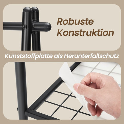 Signature Home Kledingrek met Hangstang – Vrijstaand Garderoberek voor Kleding, Jassen en Jurken