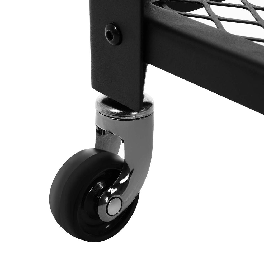 Industriële Serveertrolley op Wielen | Modern Industrieel Serveerwagen|Multifunctionele Trolley op Wielen|