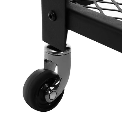 Industriële Serveertrolley op Wielen | Modern Industrieel Serveerwagen|Multifunctionele Trolley op Wielen|