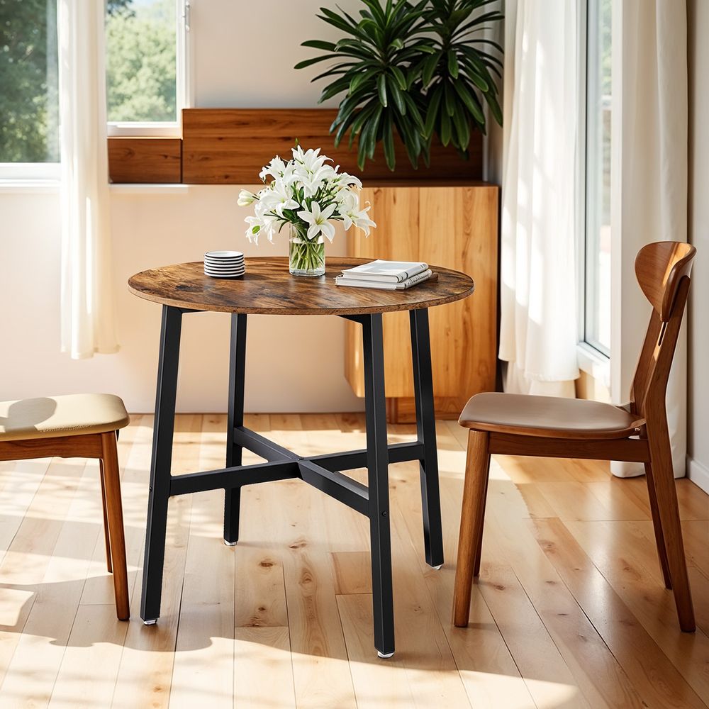 Ronde Tafel 80 x 75 cm – Ideaal voor Keuken of Eethoek