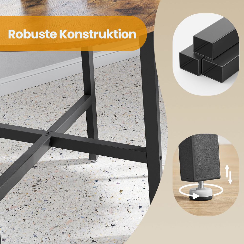 Ronde Tafel 80 x 75 cm – Ideaal voor Keuken of Eethoek
