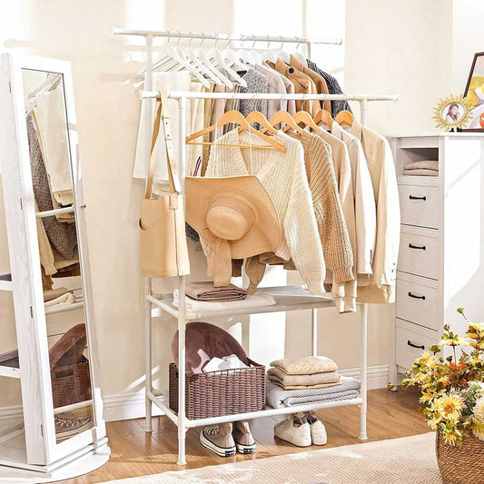 Signature Home Kledingrek Vrijstaand – Stevig Garderoberek voor Kleding, Slaapkamer en Hal