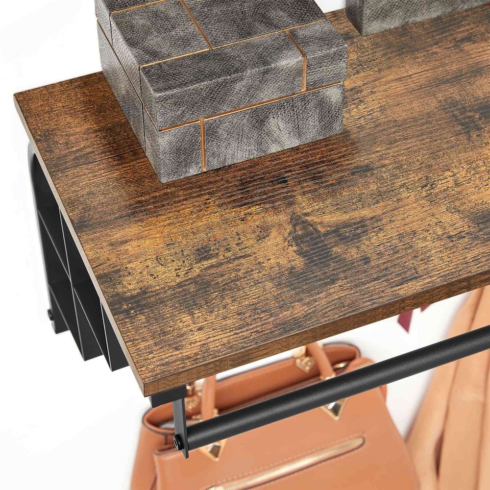 Signature Home Wandkapstok met 5 Afneembare Haken – Wandgarderobe voor Jassen, Tassen en Accessoires