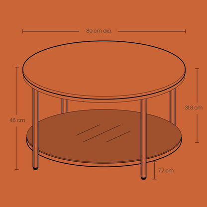Multifunctionele Salontafel – Voor Woonkamer of bij de Bank