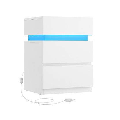 Bijzettafel met LED Verlichting – Modern en Functioneel