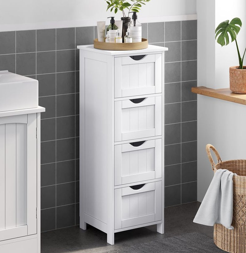 Landelijke Side Cabinet – Rustiek Houten Dressoir voor Woonkamer en Hal|Praktisch en Decoratief Dressoir