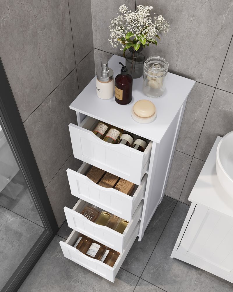 Landelijke Side Cabinet – Rustiek Houten Dressoir voor Woonkamer en Hal|Praktisch en Decoratief Dressoir