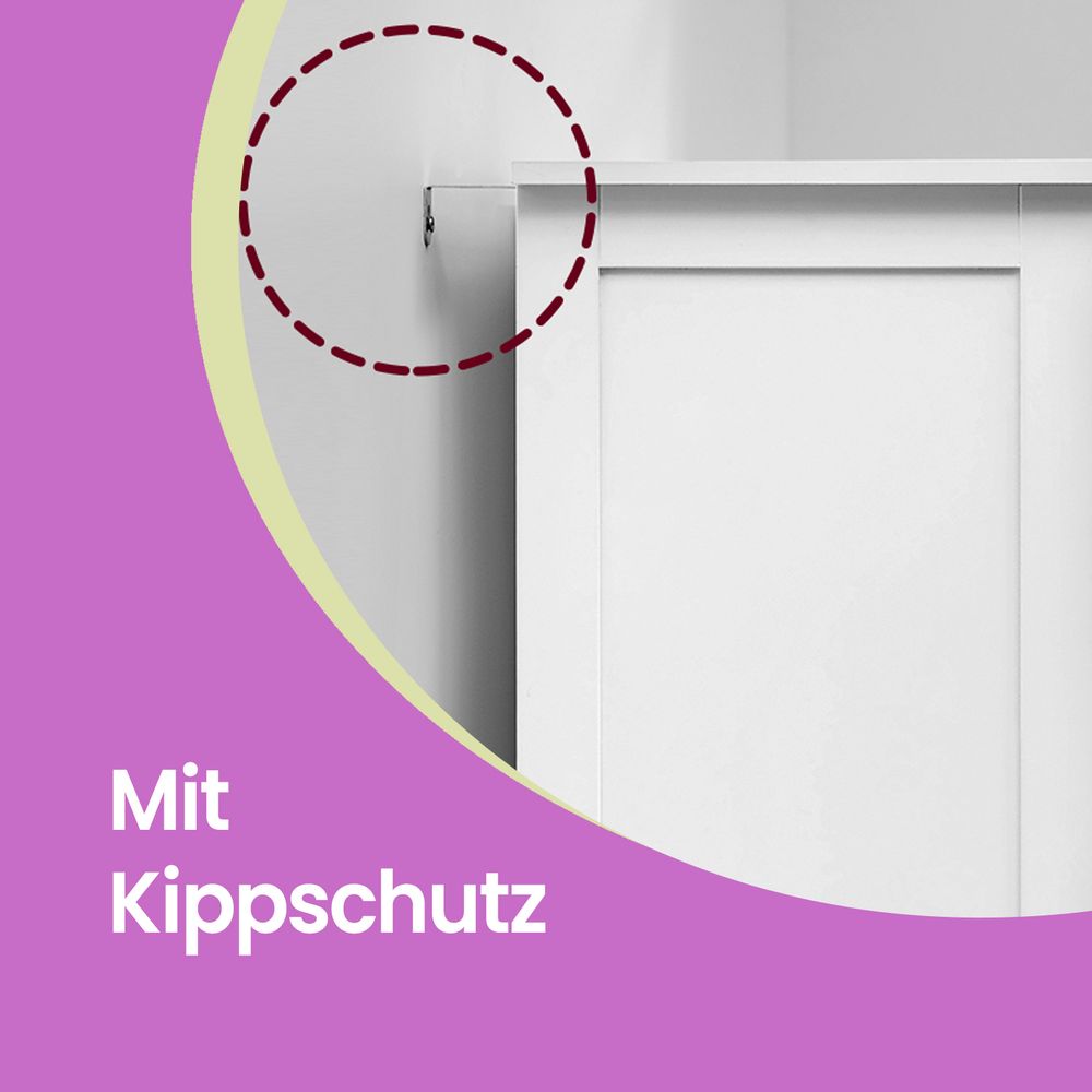 Badkamerkast met 4 Lades en Compact Design voor Maximale Opbergruimte|Praktisch en Modern|Ideaal voor Kleine Badkamers