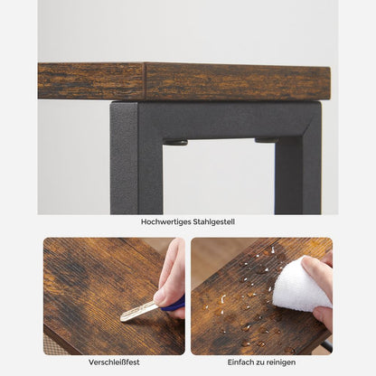 Smalle 4-Lagen Keukentrolley op Wielen | Verrijdbare Opbergwagen voor Keuken|Ruimtebesparende Opbergwagen op Wielen