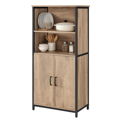 2-vaks boekenkast met verstelbare planken – multifunctionele opbergkast|verstelbare planken voor woonkamer & kantoor|