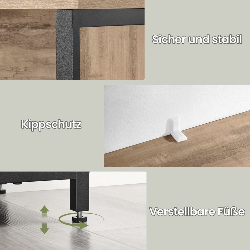 2-vaks boekenkast met verstelbare planken – multifunctionele opbergkast|verstelbare planken voor woonkamer & kantoor|