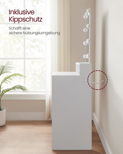Rome Kaptafel met Spiegel en Verlichting