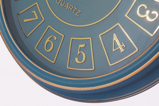 Klassiek Wandklok Quartz traditioneel ontwerp - wandklok met duidelijke