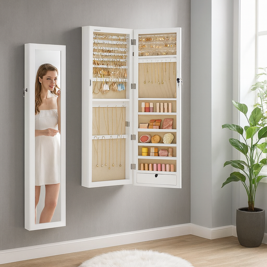 Camden Wandhangende Sieradenkast – Organizer voor Juwelen en Accessoires