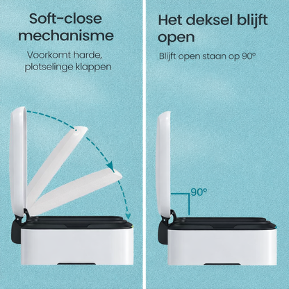 Signature Home Metalen afvalbak 2×20L – Dubbel afvalscheidingssysteem met 2 compartimenten