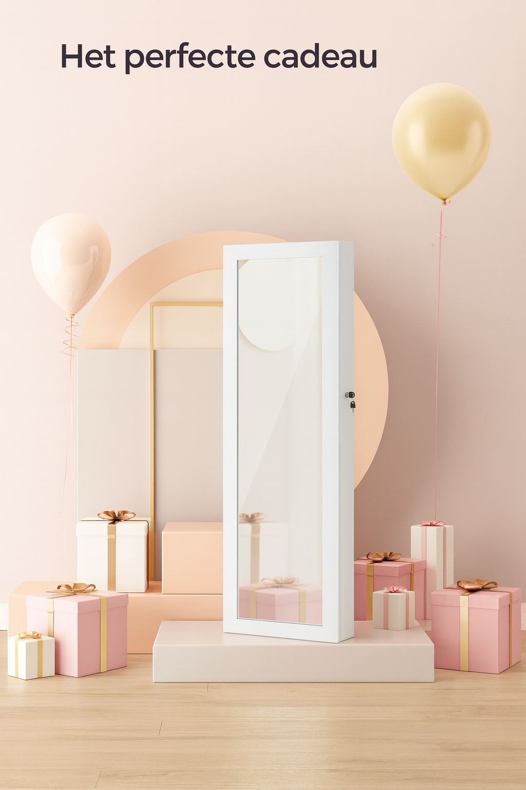 Camden Wandhangende Sieradenkast – Organizer voor Juwelen en Accessoires